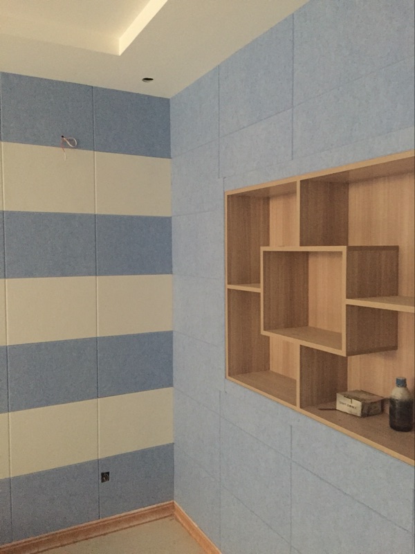 家庭影院KTV吸音板施工效果圖，家庭影院裝修效果圖